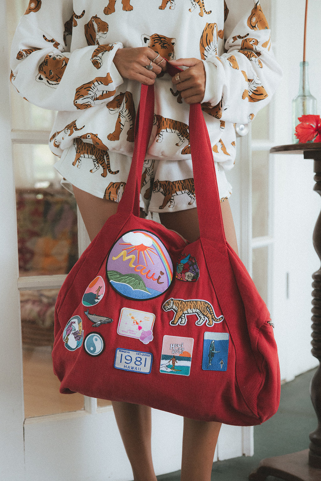 Patched Up Duffel Bag