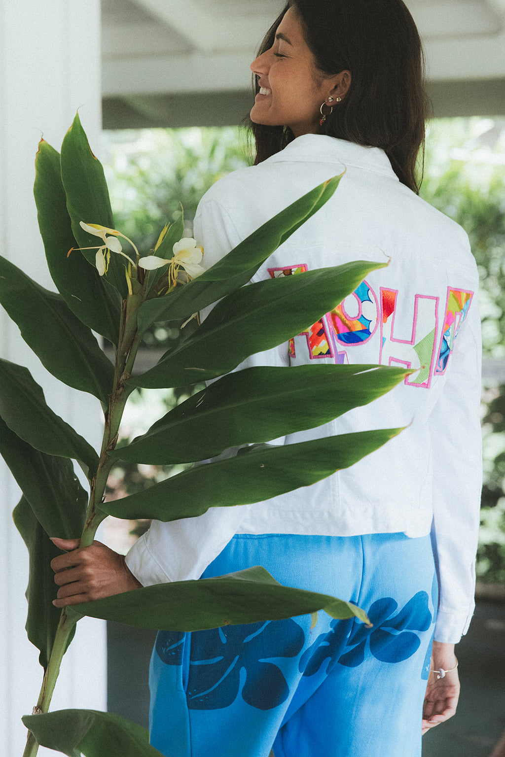 Aloha Patch Denim Jacket
