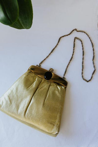 1960's Gold Shoulder Party Purse