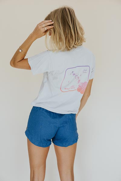 Retro Pocket Shorts - Stretch Denim