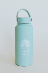 Posi Vibes Water Bottle - Mint thumbnail