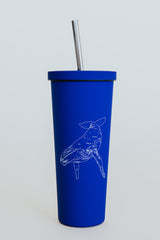 Humpback Whale Tumbler - Royal Blue thumbnail