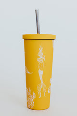 Mermaid Party Tumbler - Sunflower thumbnail