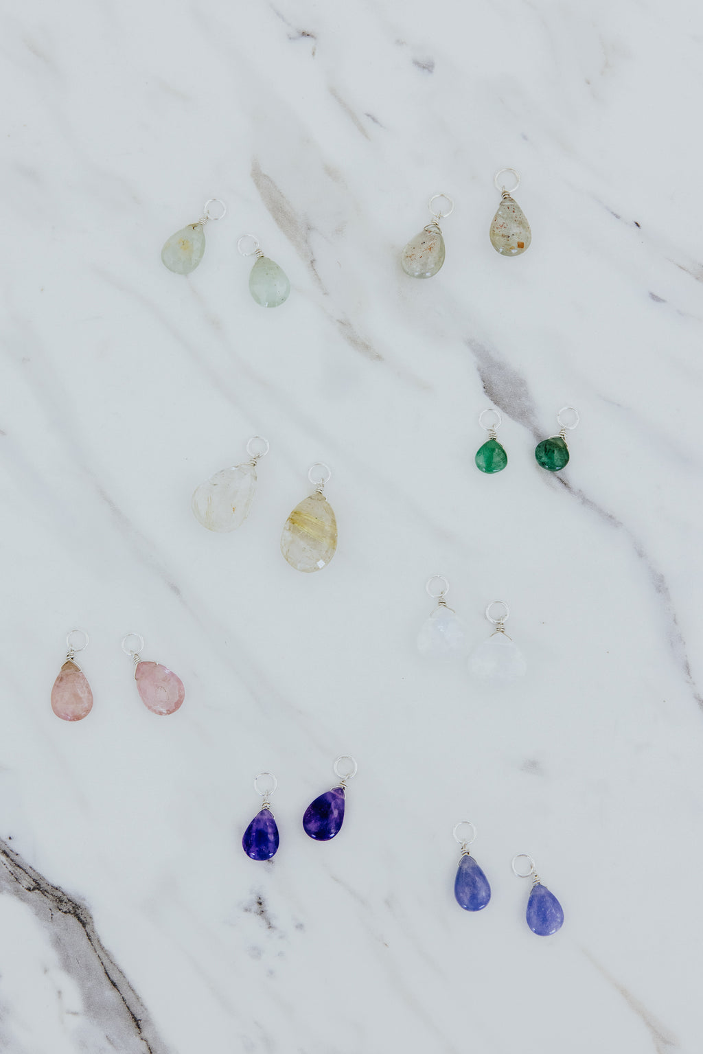 Earring Charms - Gemstones | SS