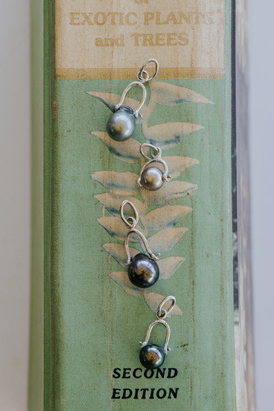 Shackle Necklace Charms - Tahitian Pearls | SS