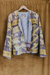 Vintage Kantha Jacket - Golden Hour thumbnail