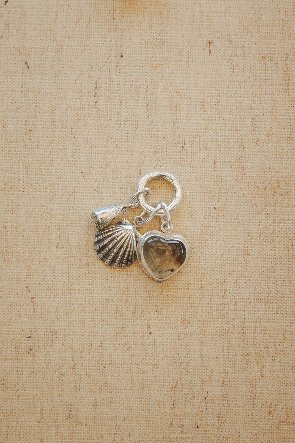 Wings Hawaii Circle Connector charm jewelry accessory in 14k gold-filled or sterling silver. Add charms to any necklace. Creative, stylish, and easy charm jewelry customization piece handmade in Maui. 