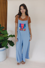 Sun Pocket Overalls - Blue thumbnail