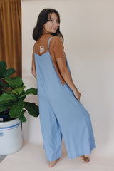 Sun Pocket Overalls - Blue thumbnail