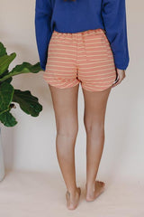 Retro Pull-On Shorts - Clay Stripe thumbnail
