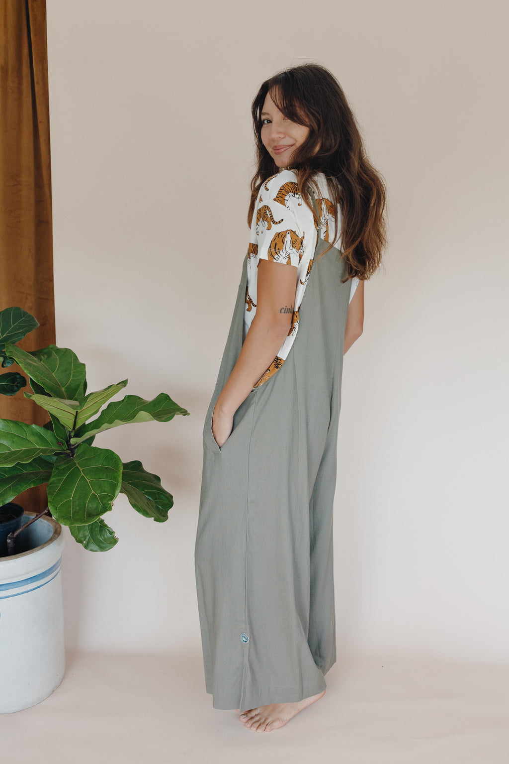 Overalls - Olive Grove