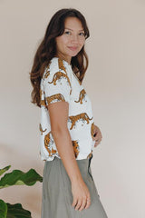 Organic Cotton Crop Tee - Tiger thumbnail