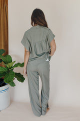 Boxy Button-up - Olive Grove thumbnail