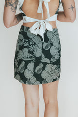 Retro Pocket Mini Skirt - Hana Forest thumbnail