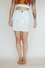 Retro Pocket Mini Skirt - Hana Pearl thumbnail