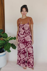 Aloha Print Overalls - Hana Garden thumbnail
