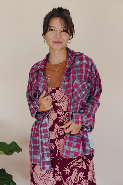 Boyfriend Flannel - J