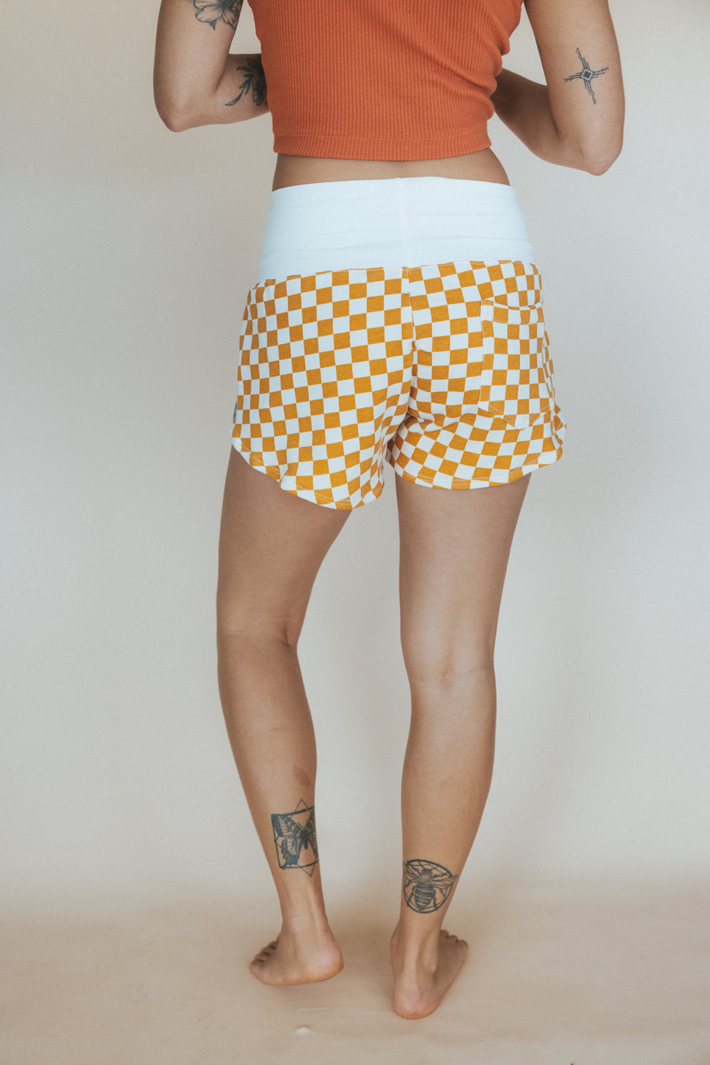 Pau Hana Shorts - French Terry Checker