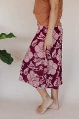 Brie Midi Skirt - Hana Garden thumbnail
