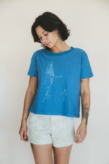 Whale Dance Crop Tee - Hemp + Organic Cotton thumbnail
