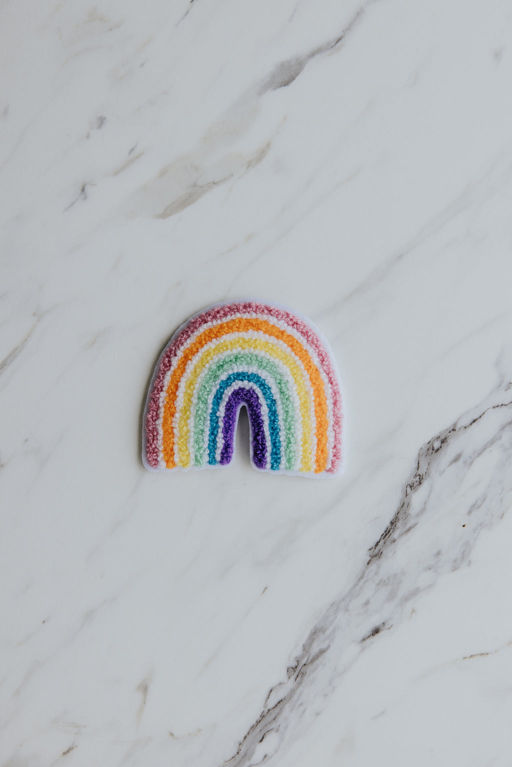 Chenille Rainbow Patch