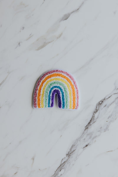 Chenille Rainbow Patch