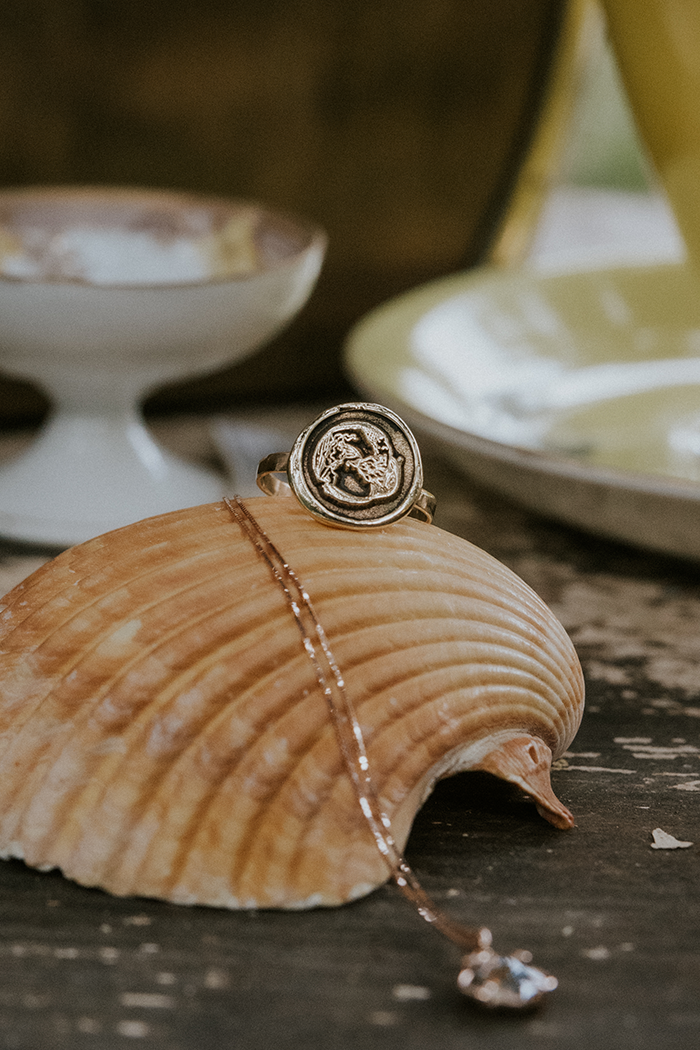 Mermaids Seal Ring