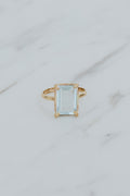 Prong Set Ring - Aquamarine | GF