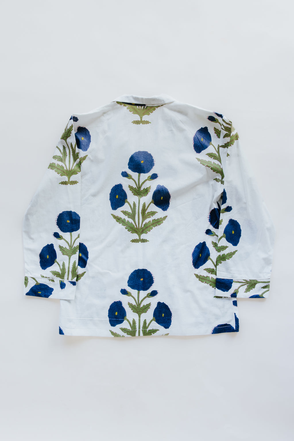 Block Print Pajama Sets - Long Sleeve