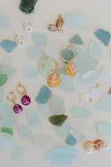 Charm Hoops - Sunrise Shells thumbnail
