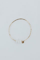 Ti Leaf Bangle - Triple Puka Shell thumbnail