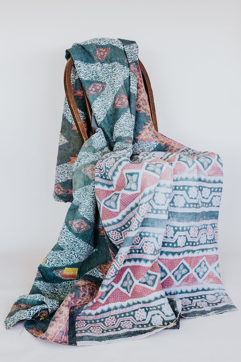 Vintage Kantha Blanket - #17