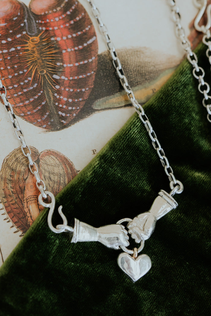 Wings Hawaii Stolen Heart Necklace in sterling silver