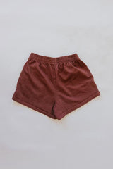Wings Hawaii aloha shorts in brown - back  thumbnail