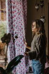 Bali Block Print Curtains thumbnail