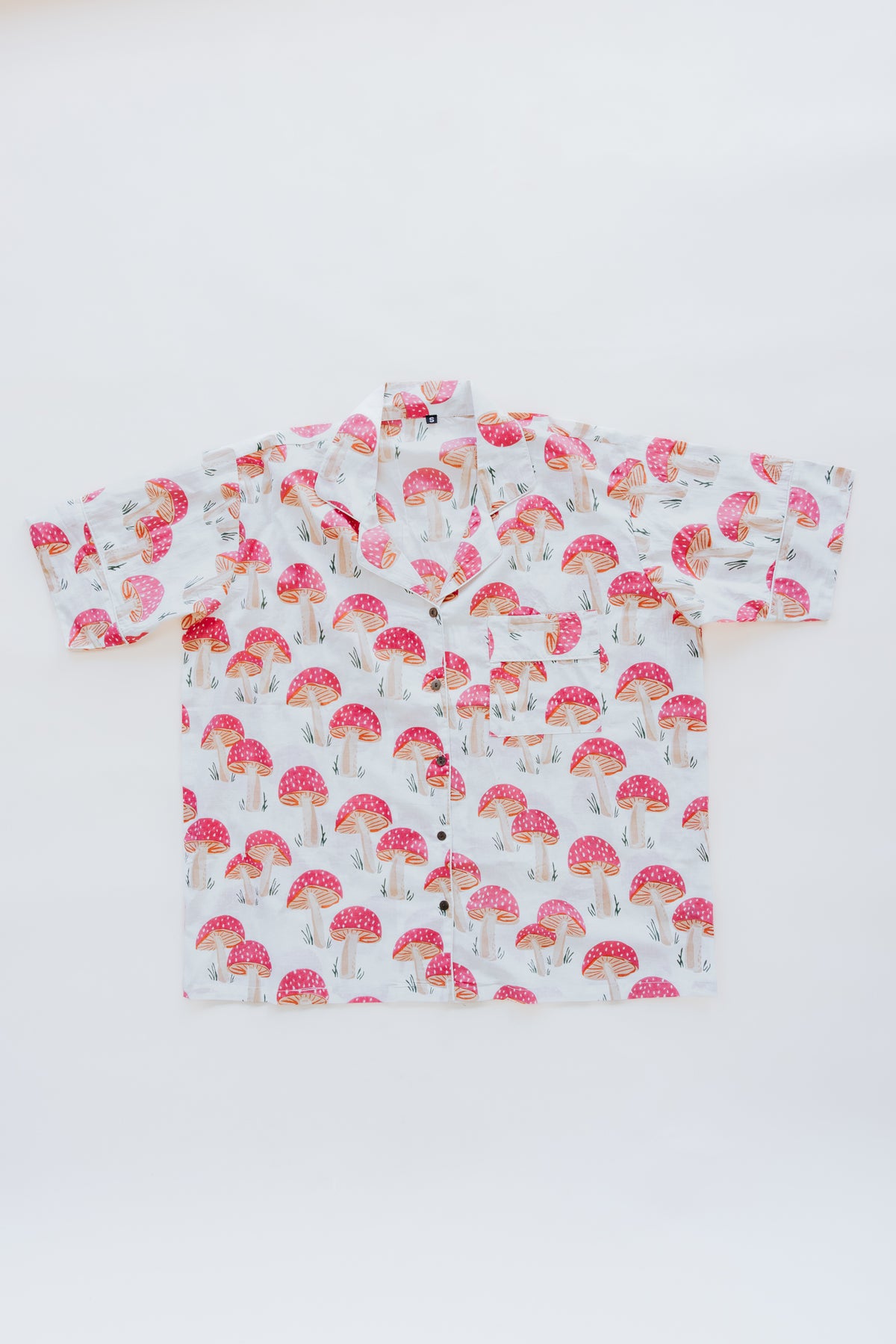 Block Print Pajama Sets - Short Sleeve
