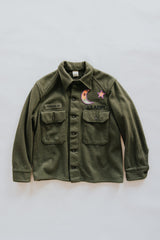 Vintage Army Fatigue Jacket - La Sirena thumbnail