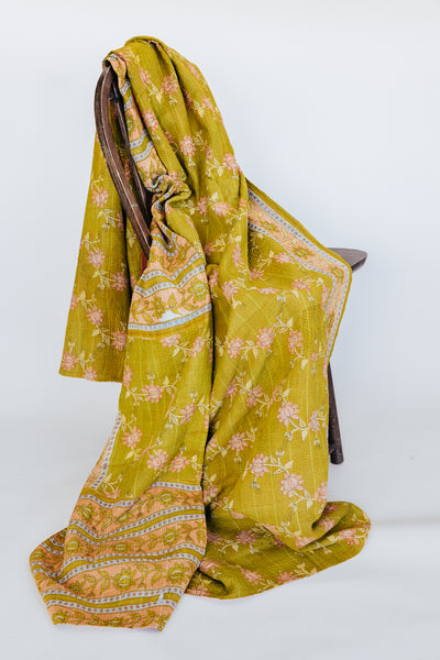 Vintage Kantha Blanket - #1