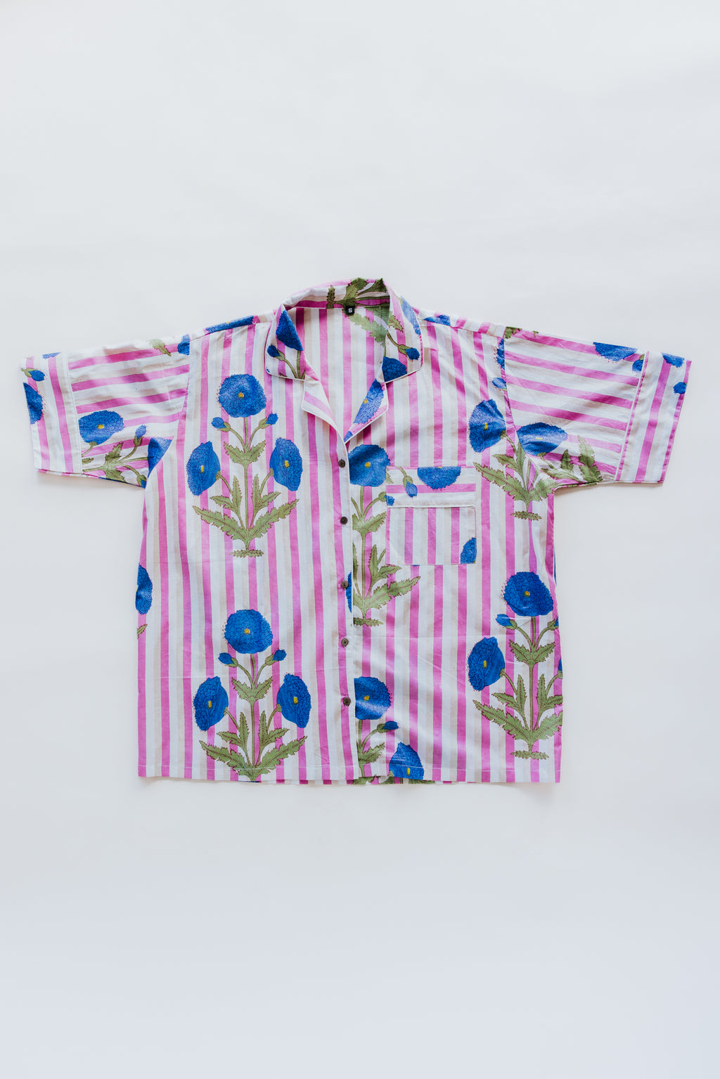 Block Print Pajama Sets - Short Sleeve