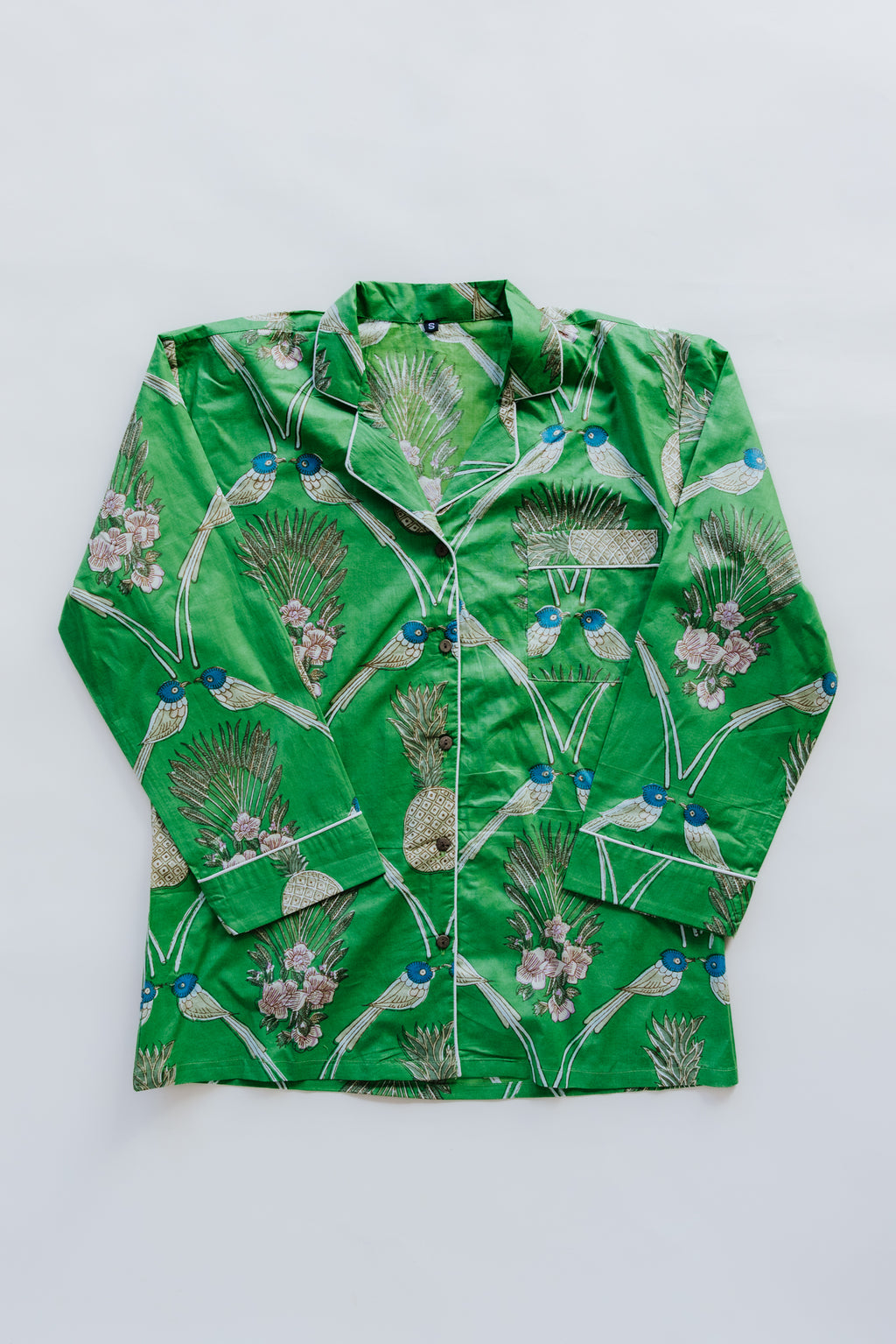 Block Print Pajama Sets - Long Sleeve