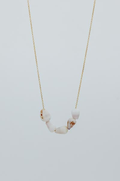Mini Cone Shell Sliding Necklace