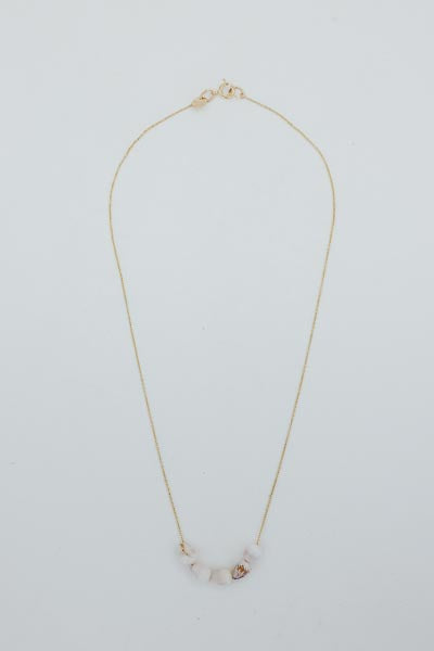 Mini Cone Shell Sliding Necklace