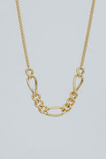 Wings Hawaii Mixed Chain Gang Choker in 14k gold fill