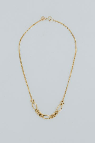 Wings Hawaii Mixed Chain Gang Choker in 14k gold fill