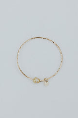Ti Leaf Bangle - South Seas Pearl thumbnail