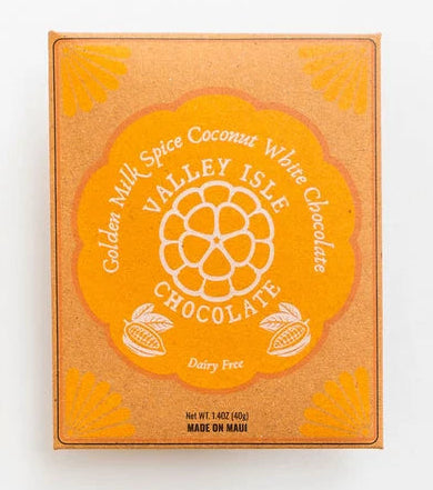Valley Isle Chocolate - Golden Milk Spice White Chocolate