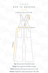 Corduroy Flared Overalls thumbnail