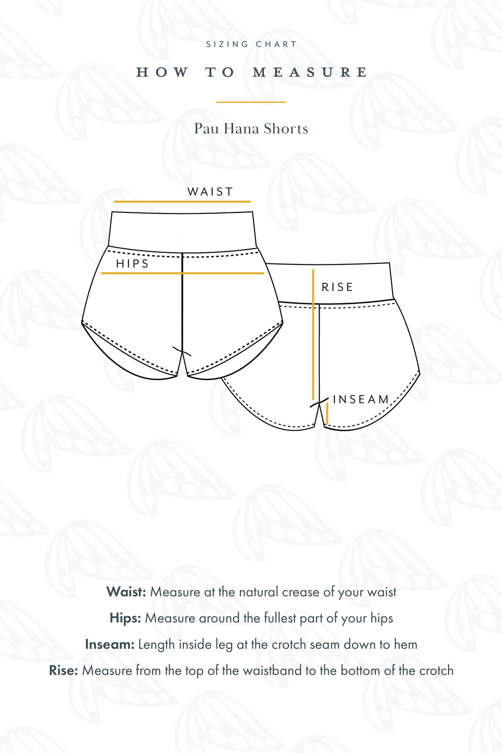 Pau Hana Shorts - Hana Nightfall