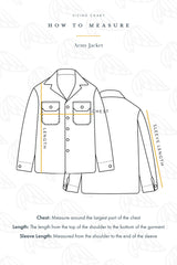How to measure Wings Hawaii army jacket thumbnail