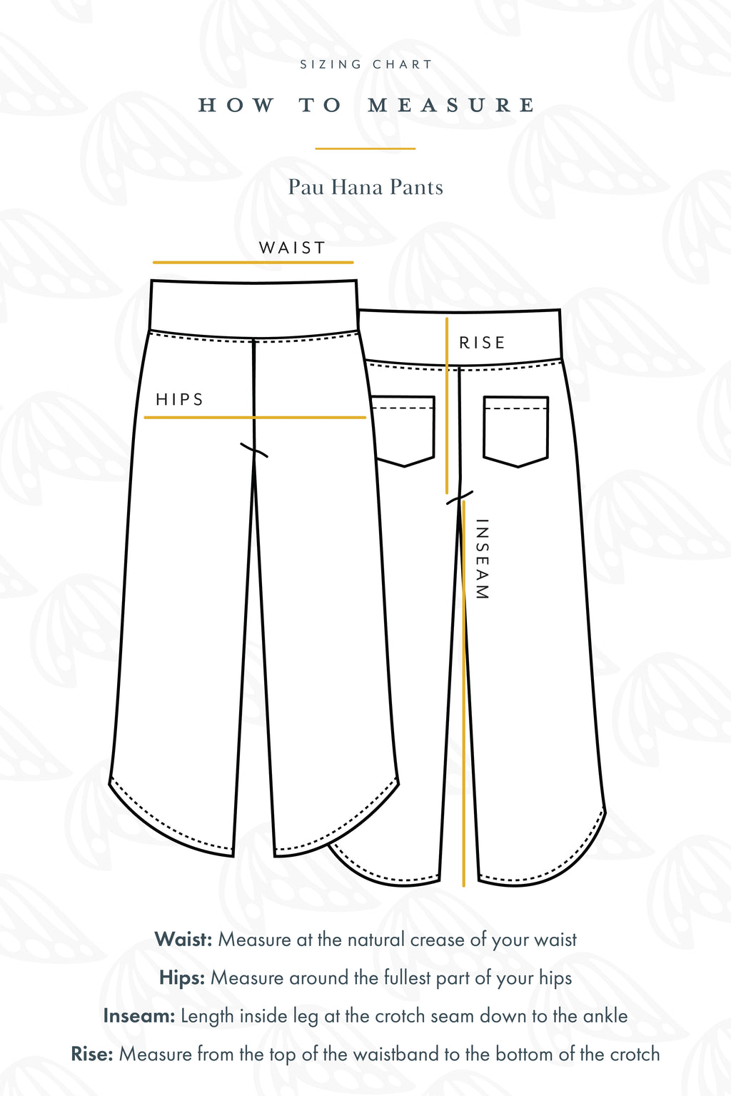 Pau Hana Pants - Hana Pearl